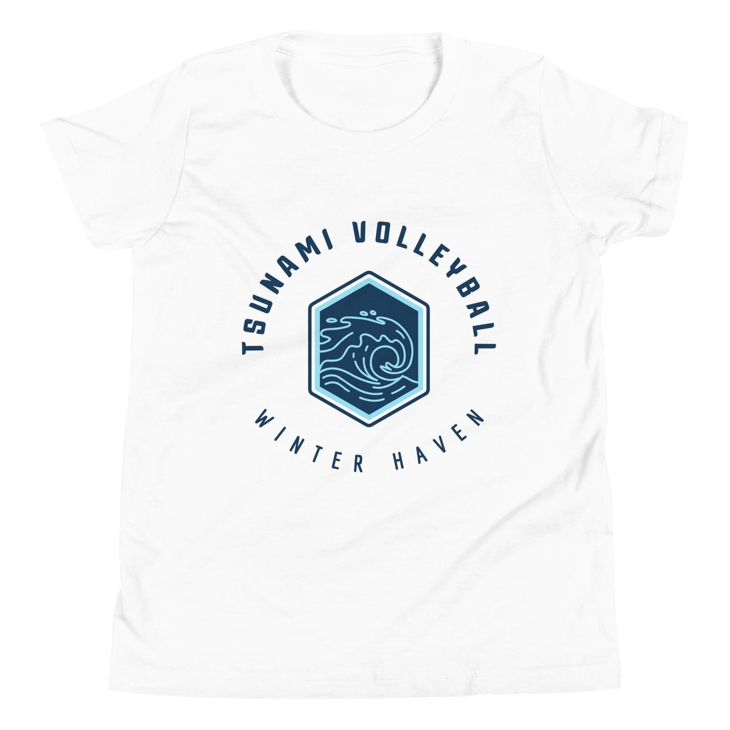 Performance | Youth T-Shirt | Tsunami Volleyball Club | Crest Logo