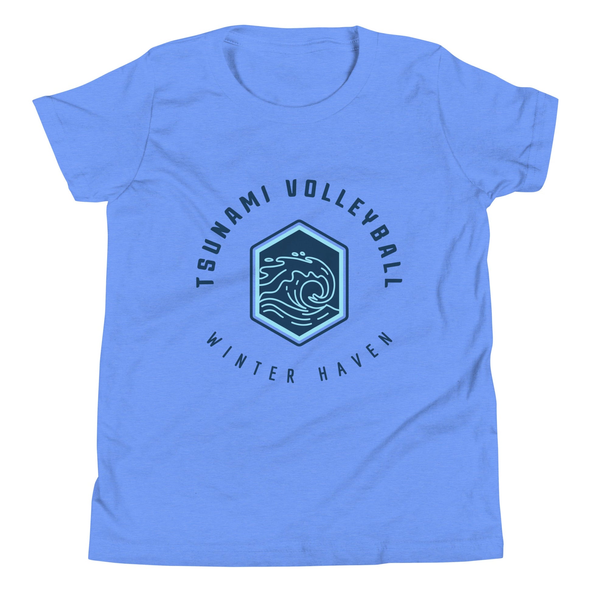 Performance | Youth T-Shirt | Tsunami Volleyball Club | Crest Logo