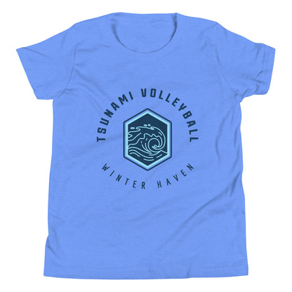 Performance | Youth T-Shirt | Tsunami Volleyball Club | Crest Logo
