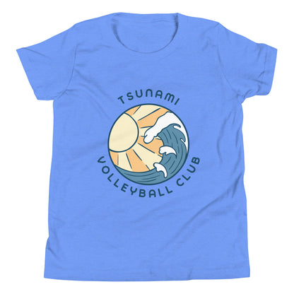 Performance | Youth T-Shirt | Tsunami Volleyball Club | Emblem Logo