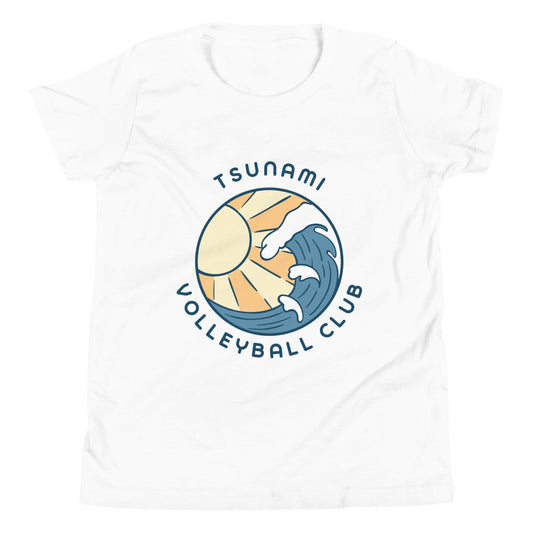 Performance | Youth T-Shirt | Tsunami Volleyball Club | Emblem Logo