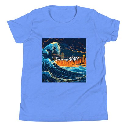Performance | Youth T-Shirt | Tsunami Volleyball Club | Glow Tide Athletics Logo
