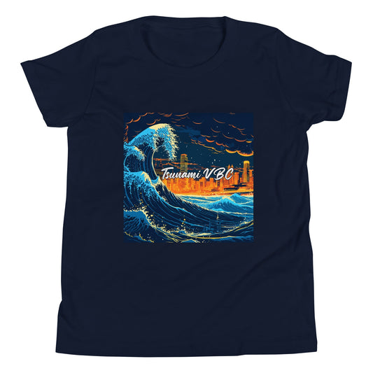 Performance | Youth T-Shirt | Tsunami Volleyball Club | Glow Tide Athletics Logo