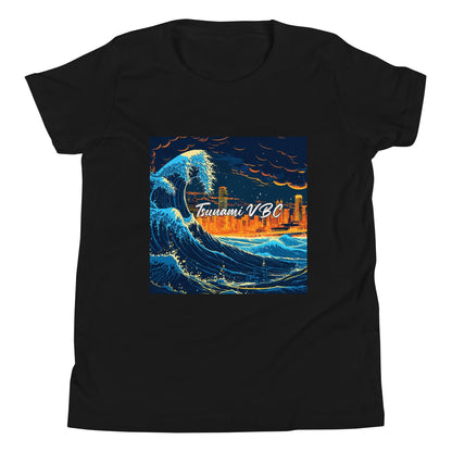 Performance | Youth T-Shirt | Tsunami Volleyball Club | Glow Tide Athletics Logo