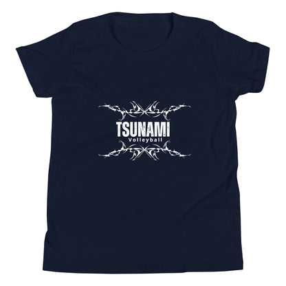 Performance | Youth T-Shirt | Tsunami Volleyball Club | Modern Script Logo
