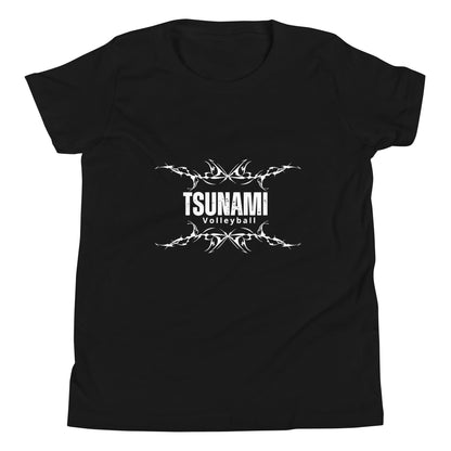 Performance | Youth T-Shirt | Tsunami Volleyball Club | Modern Script Logo