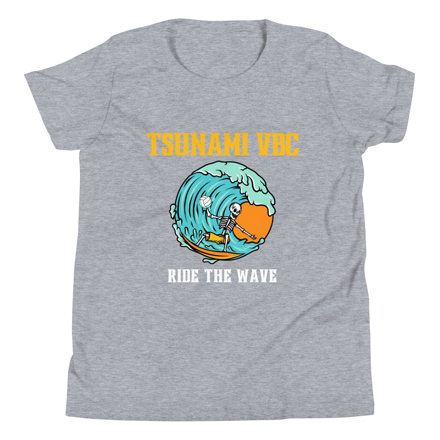 Performance | Youth T-Shirt | Tsunami Volleyball Club | Surf Wave VBC Logo