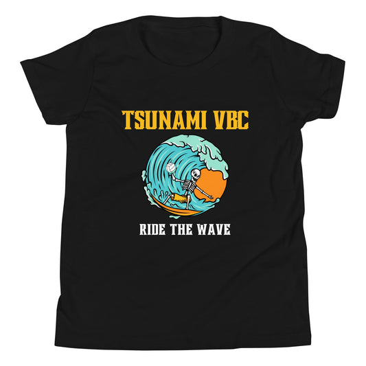 Performance | Youth T-Shirt | Tsunami Volleyball Club | Surf Wave VBC Logo