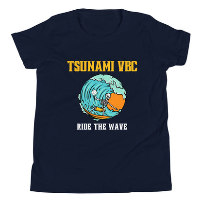 Performance | Youth T-Shirt | Tsunami Volleyball Club | Surf Wave VBC Logo