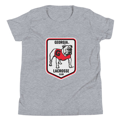 Performance | Youth T-Shirt | UGA Club Lacrosse | Shield Logo