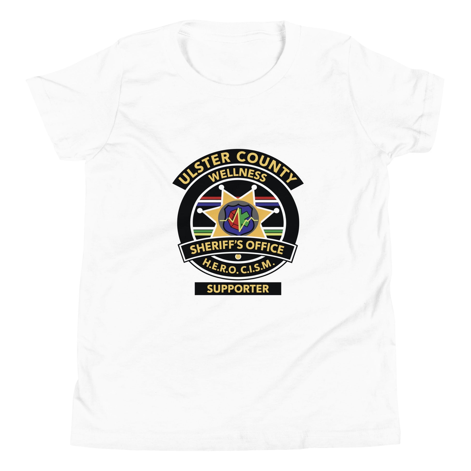 Performance | Youth T-Shirt | Ulster County Sheriff's Office Wellness Division | Badge Logo