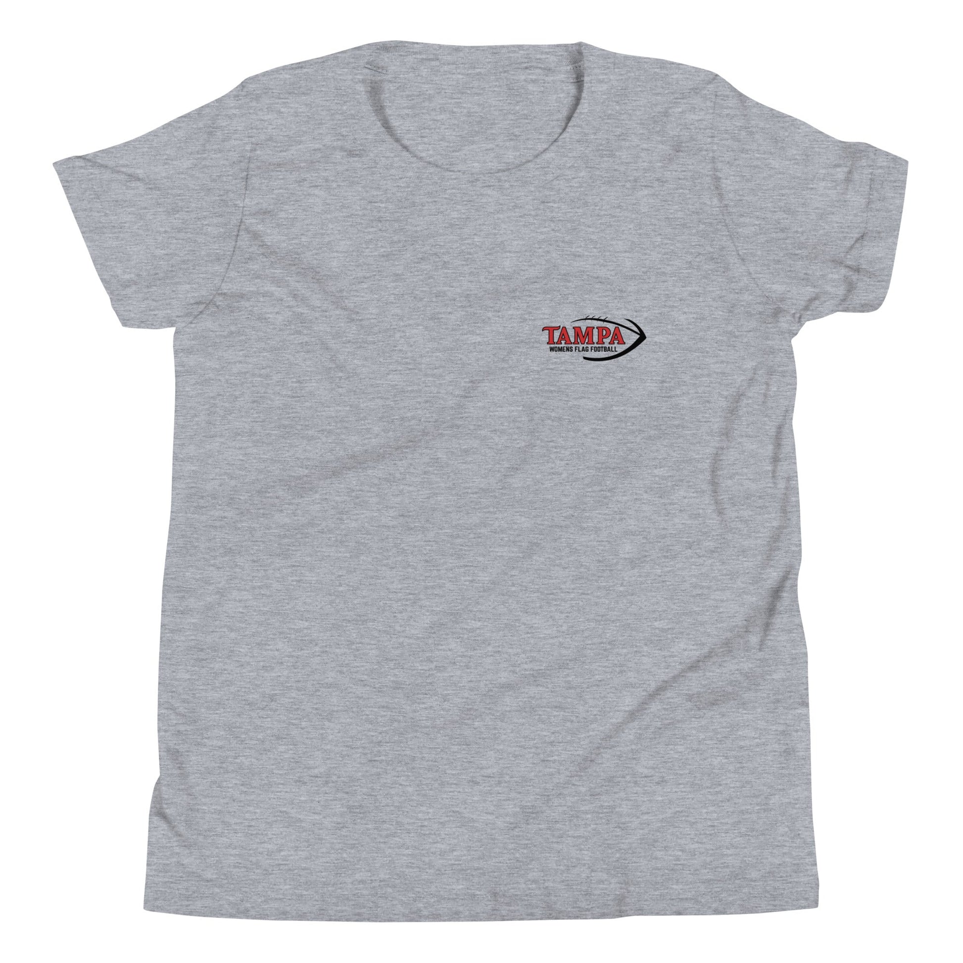 Performance | Youth T-Shirt | University of Tampa Women's Flag Football | Alt Logo