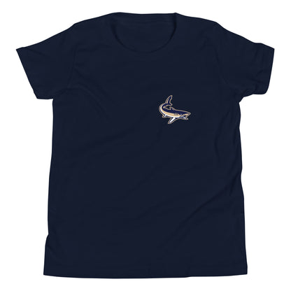 Performance | Youth T-Shirt | University South Carolina Beaufort Track & Field | Shark Logo