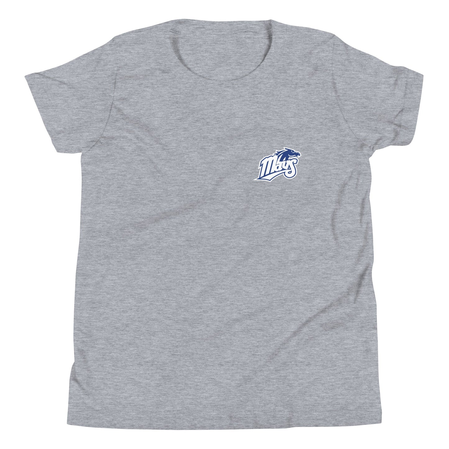 Performance | Youth T-Shirt | Upper Makefield Youth Baseball & Softball League | Blue Mavs Logo