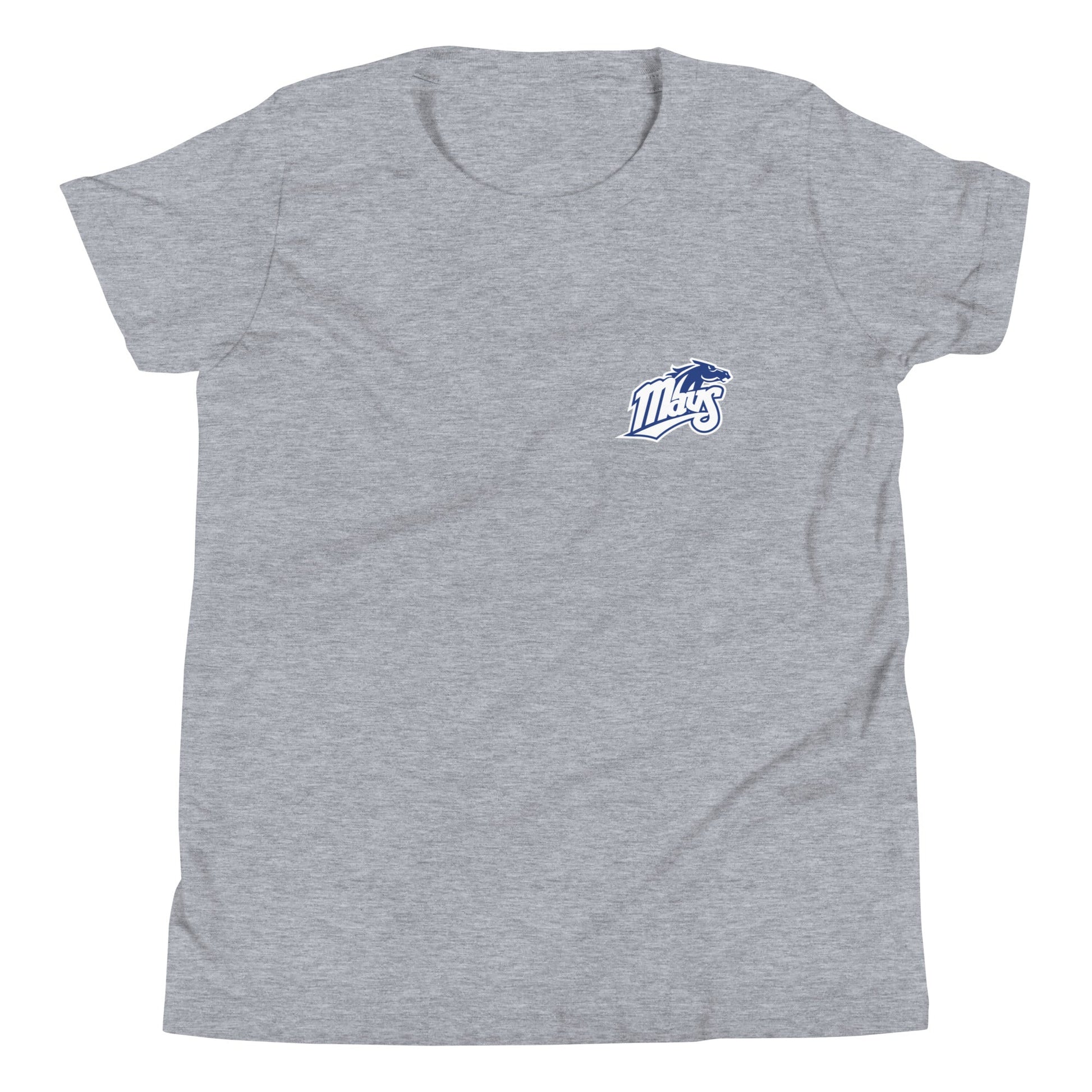 Performance | Youth T-Shirt | Upper Makefield Youth Baseball & Softball League | Blue Mavs Logo