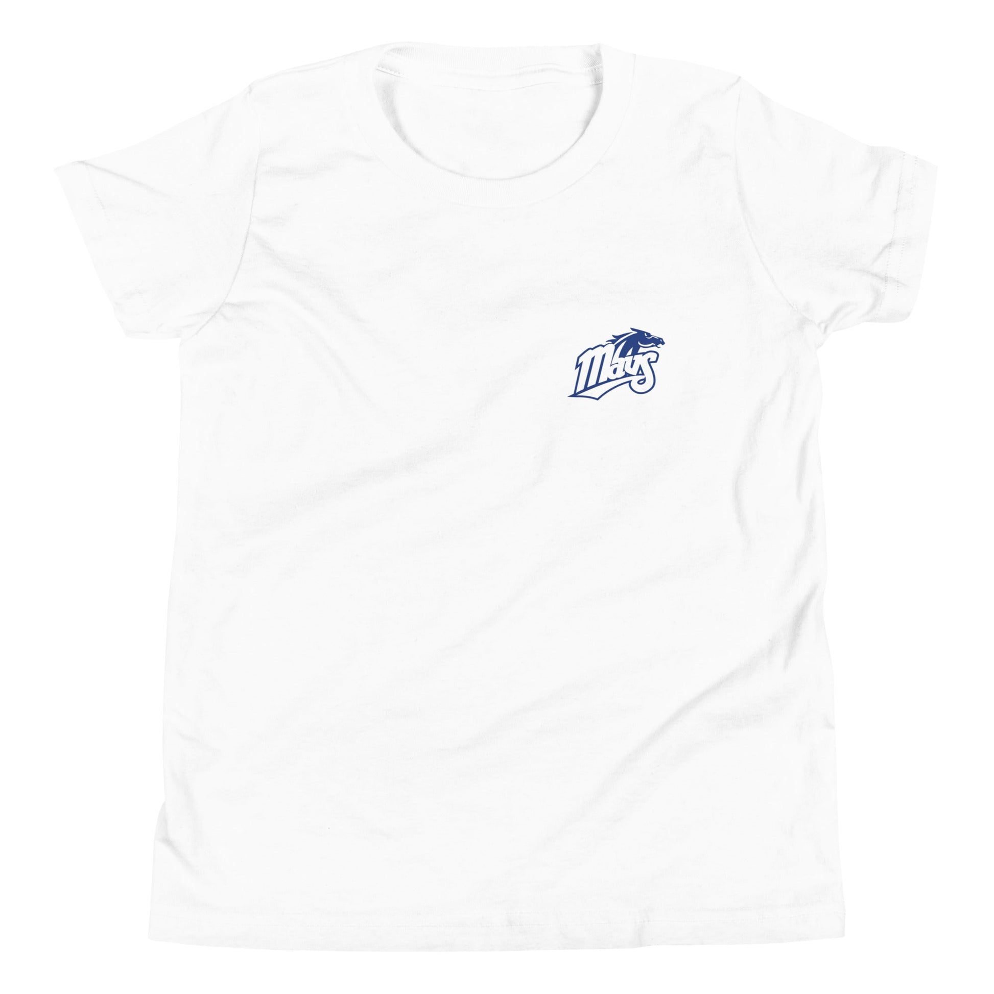 Performance | Youth T-Shirt | Upper Makefield Youth Baseball & Softball League | Blue Mavs Logo