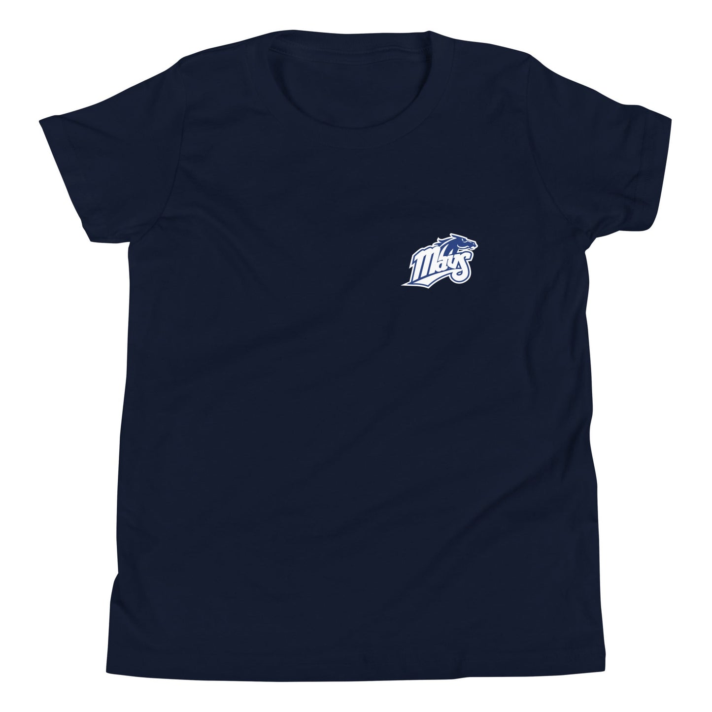 Performance | Youth T-Shirt | Upper Makefield Youth Baseball & Softball League | Blue Mavs Logo