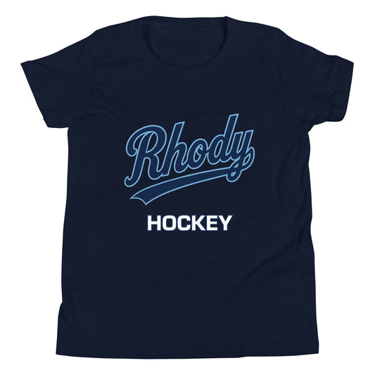 Performance | Youth T-Shirt | URI Men’s Hockey | Athletics Logo