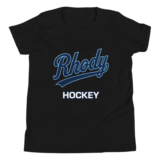 Performance | Youth T-Shirt | URI Men’s Hockey | Athletics Logo