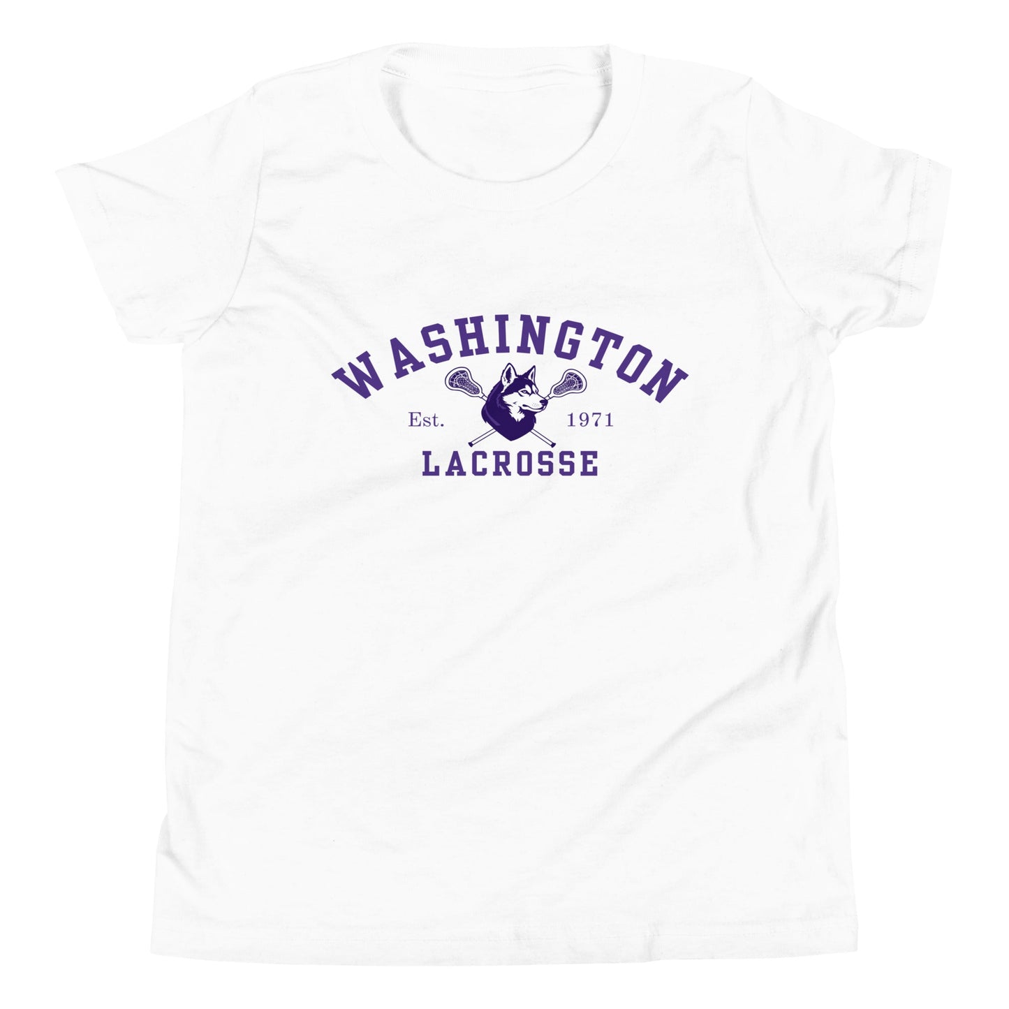 Performance | Youth T-Shirt | UW Women's Club Lacrosse | Washington Lacrosse Logo