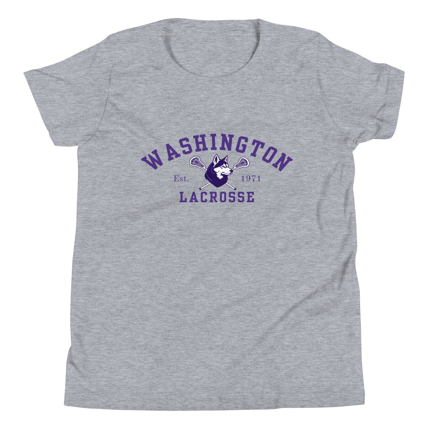 Performance | Youth T-Shirt | UW Women's Club Lacrosse | Washington Lacrosse Logo