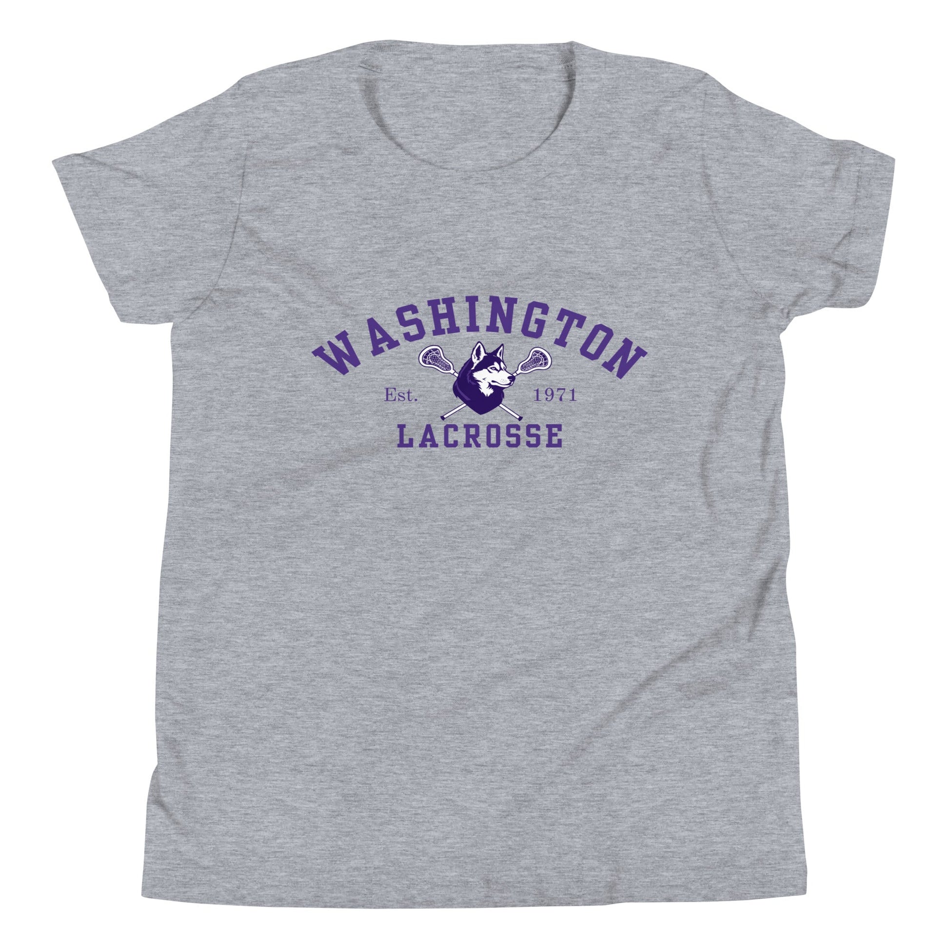 Performance | Youth T-Shirt | UW Women's Club Lacrosse | Washington Lacrosse Logo
