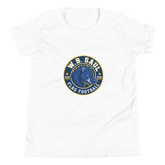 Performance | Youth T-Shirt | W.B.Saul Razorbacks | Badge Logo