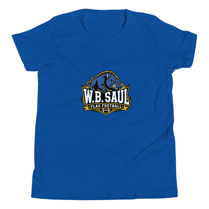 Performance | Youth T-Shirt | W.B.Saul Razorbacks | Crest Logo