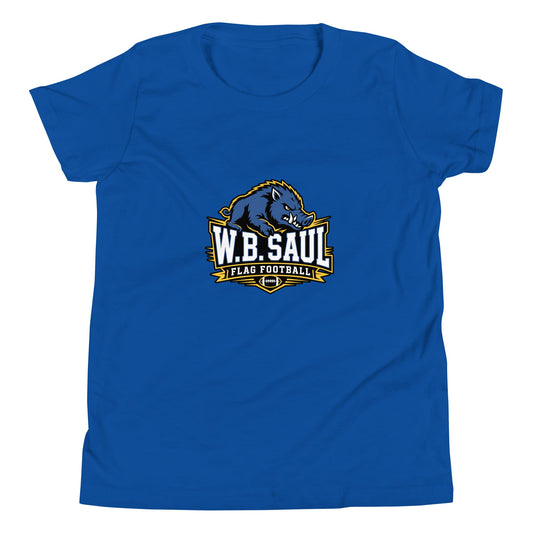 Performance | Youth T-Shirt | W.B.Saul Razorbacks | Crest Logo