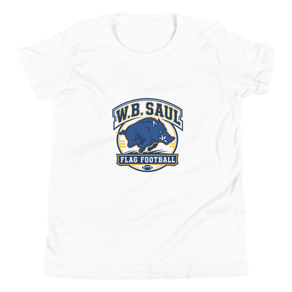 Performance | Youth T-Shirt | W.B.Saul Razorbacks | Emblem Logo