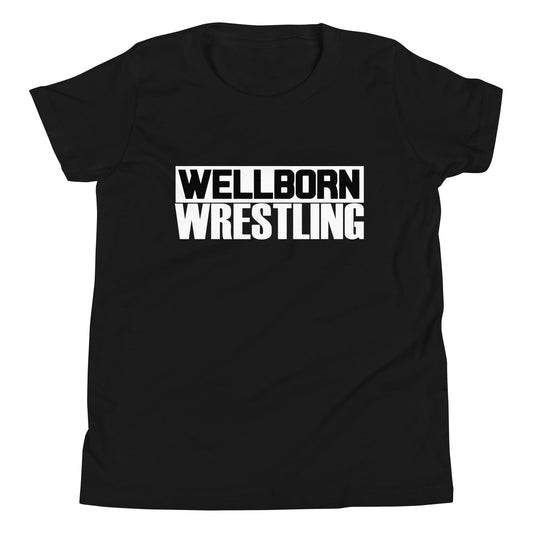 Performance | Youth T-Shirt | Wellborn Youth Wrestling | Script Logo