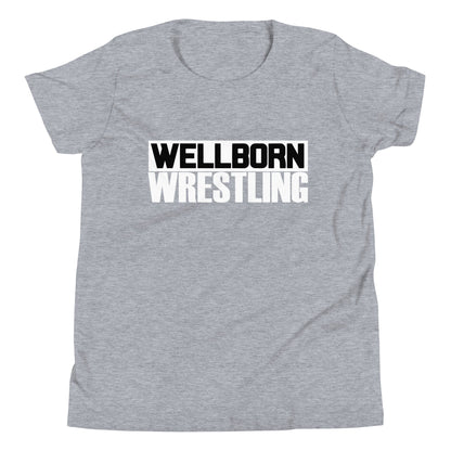 Performance | Youth T-Shirt | Wellborn Youth Wrestling | Script Logo