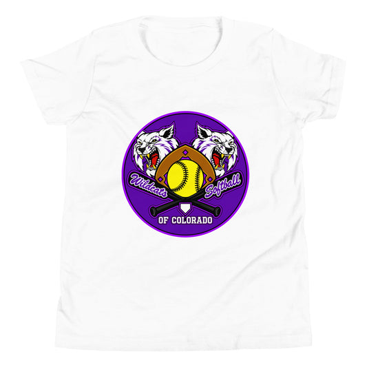Performance | Youth T-Shirt | Wildcats Softball | Badge Logo