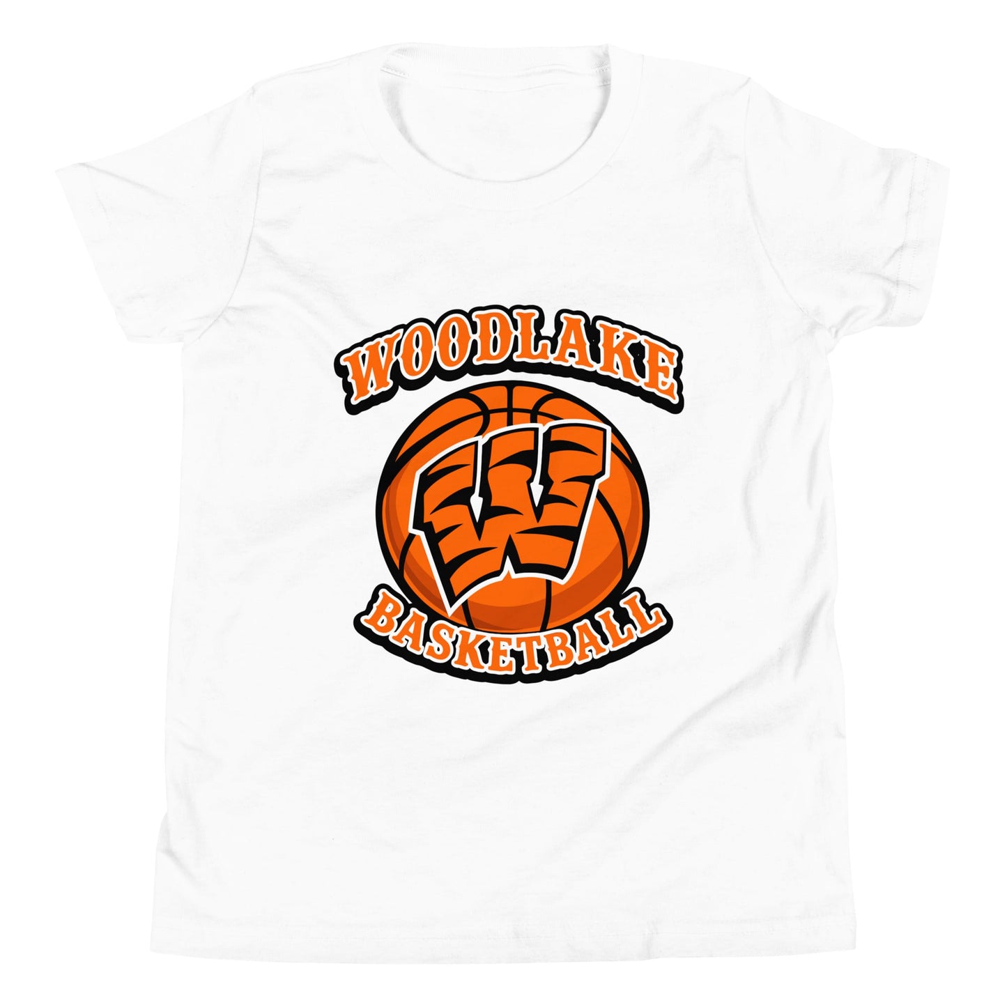 Performance | Youth T-Shirt | Woodlake Boys Basketball | Athletics Logo