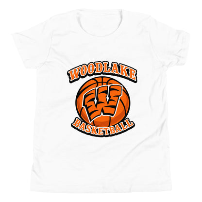 Performance | Youth T-Shirt | Woodlake Boys Basketball | Athletics Logo