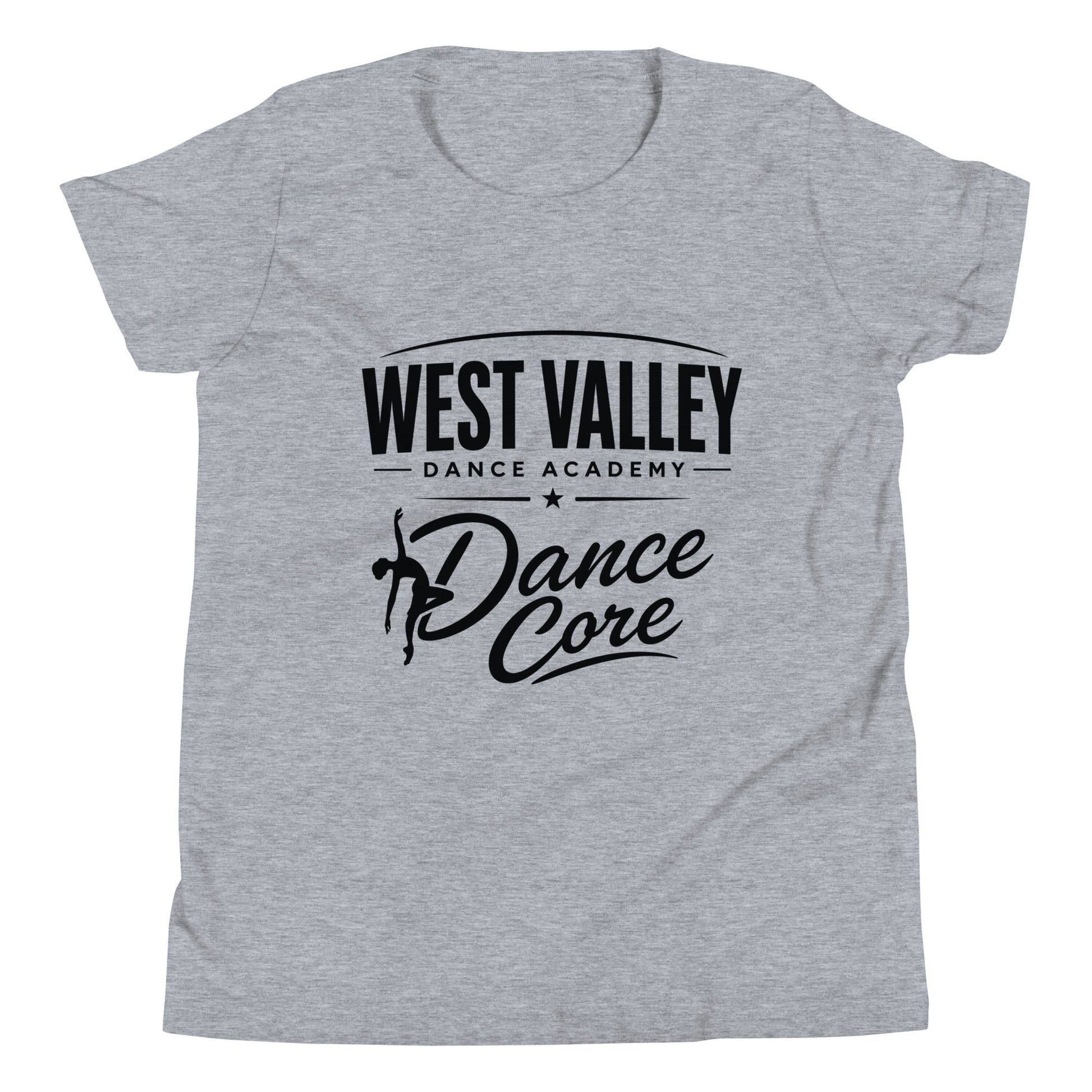 Performance | Youth T-Shirt | WVDA Dance Core | Emblem Logo