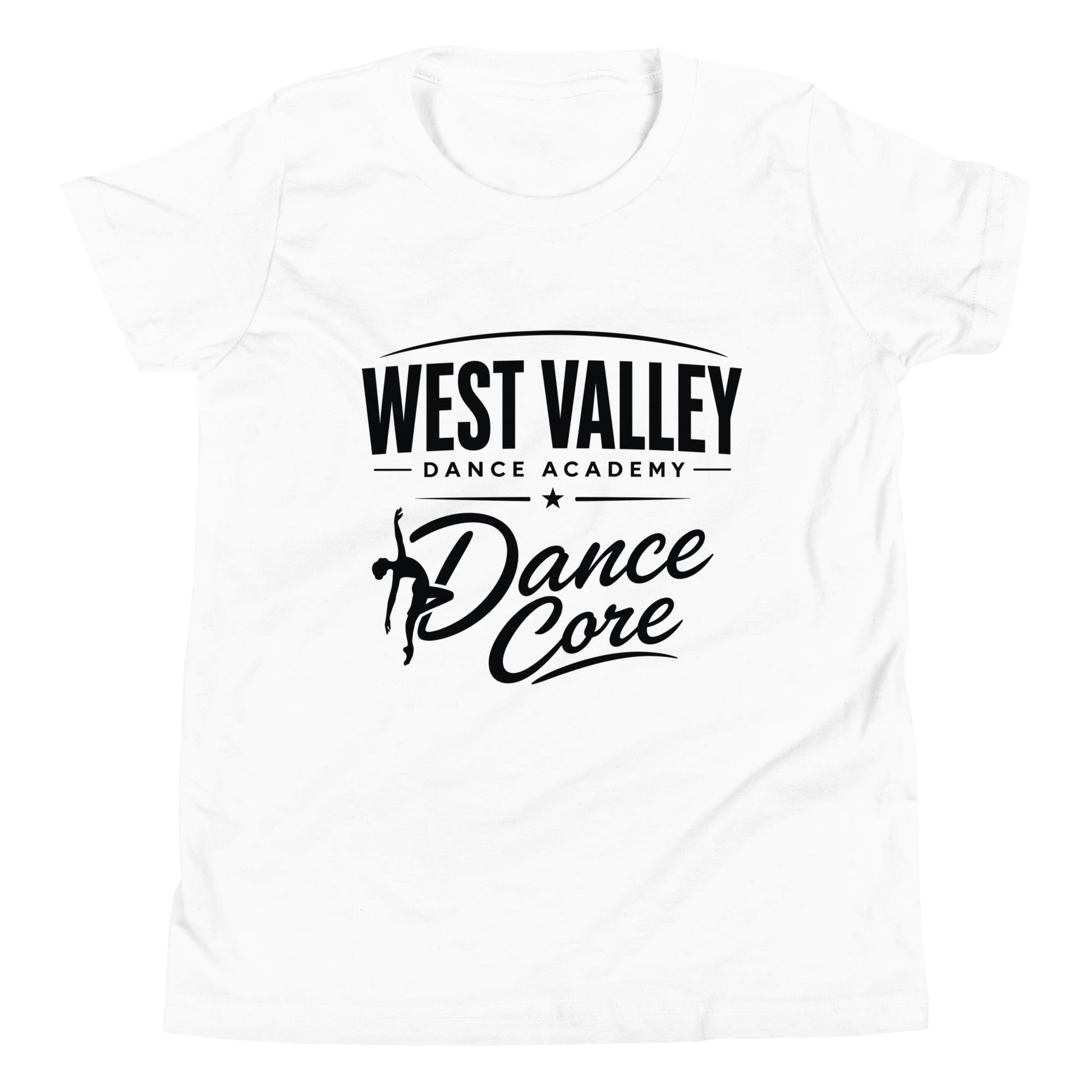 Performance | Youth T-Shirt | WVDA Dance Core | Emblem Logo