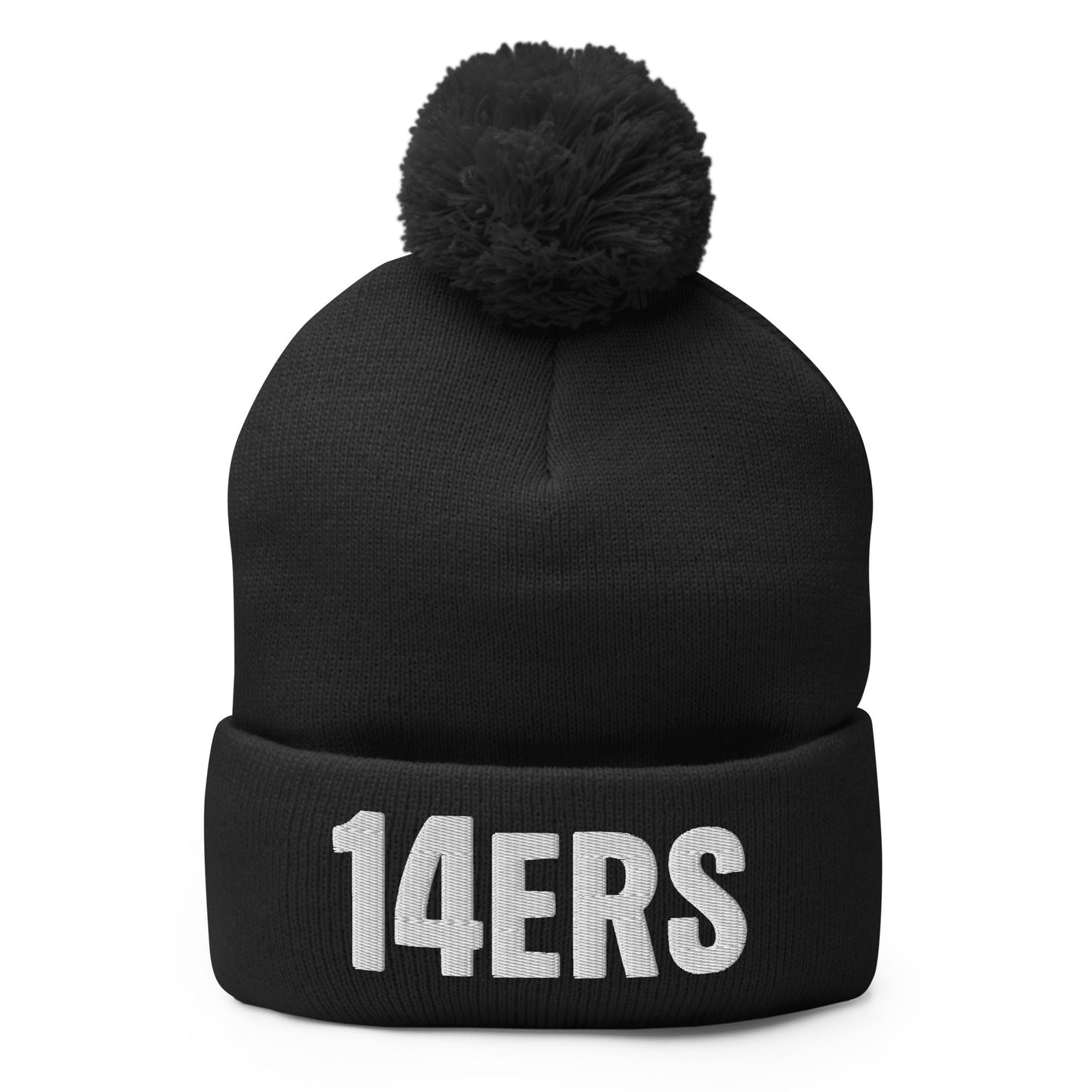Pom - Pom Beanie | 14ers Baseball | Athletics Logo
