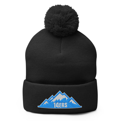 Pom - Pom Beanie | 14ers Baseball