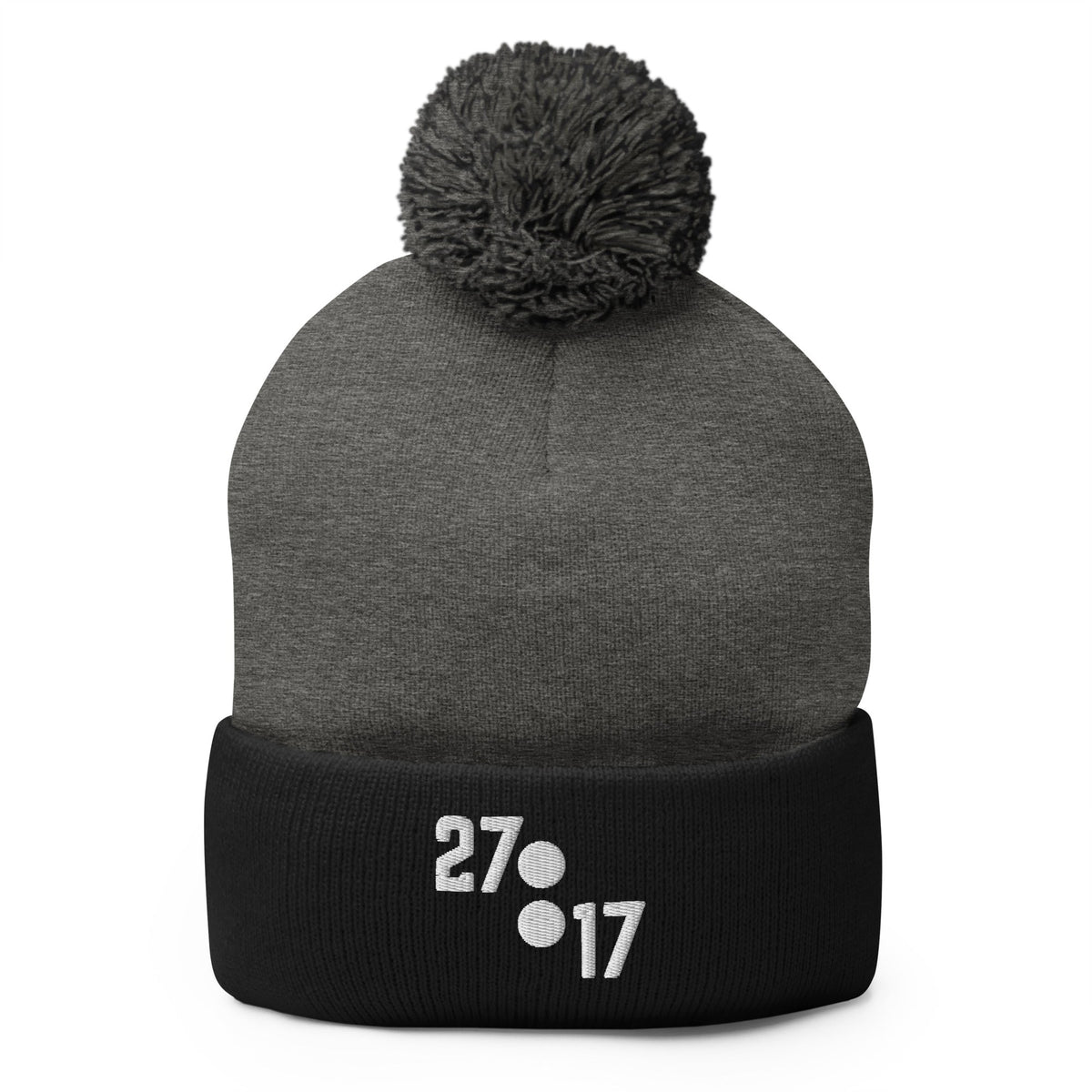 Pom-Pom Beanie | 27:17 | Emblem Logo