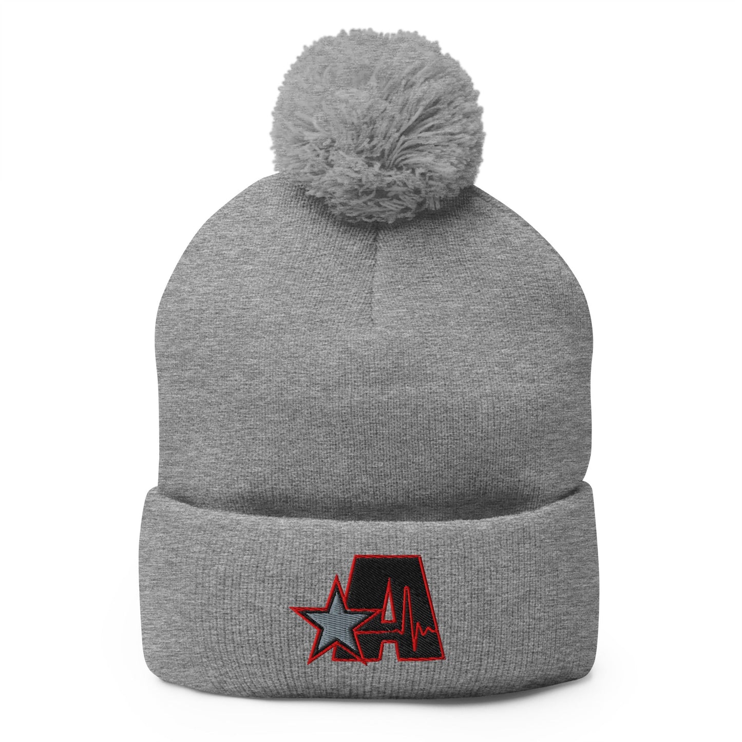 Pom - Pom Beanie | Adrenaline Athletics | Block A Logo