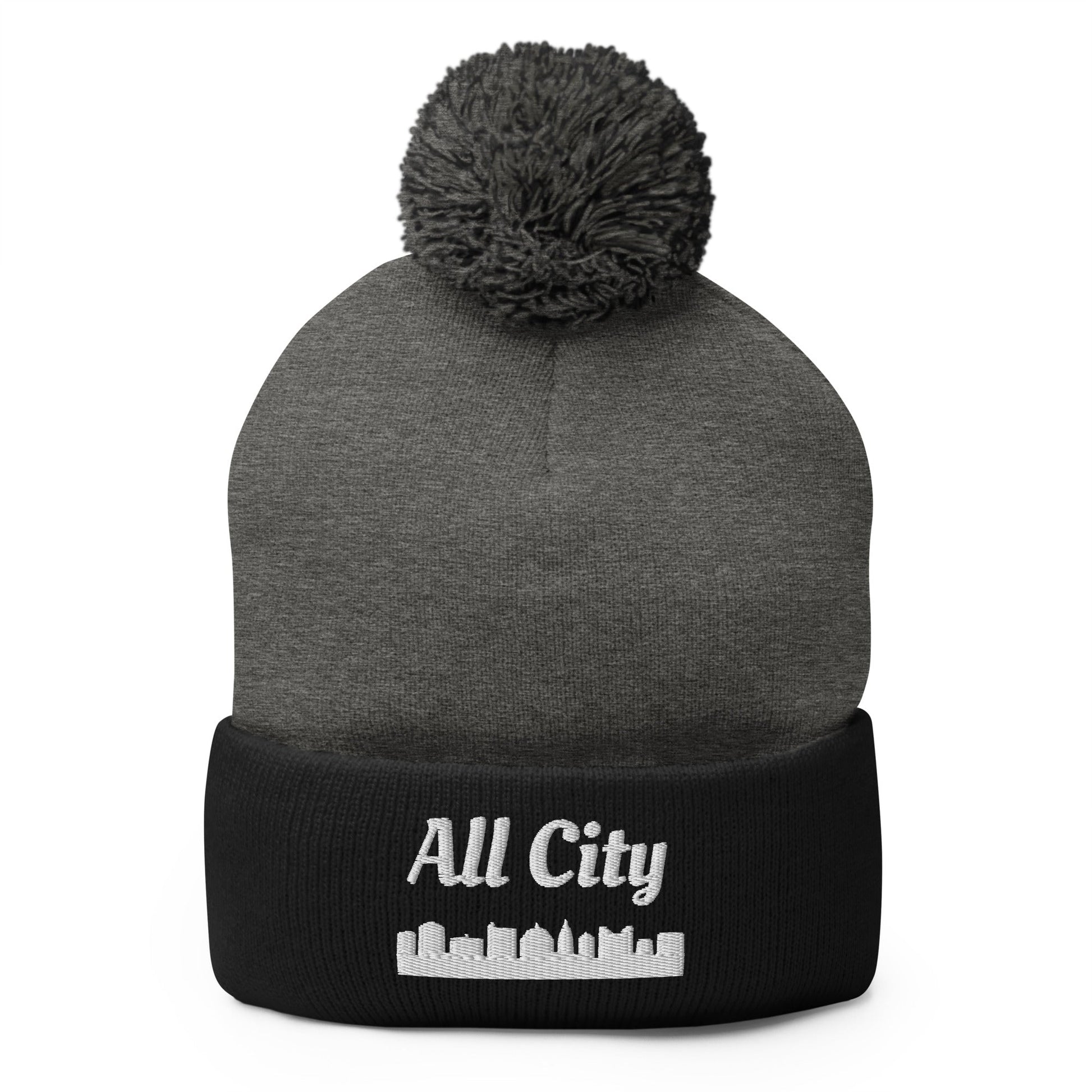 Pom - Pom Beanie | All City Volleyball Club | Alt Logo