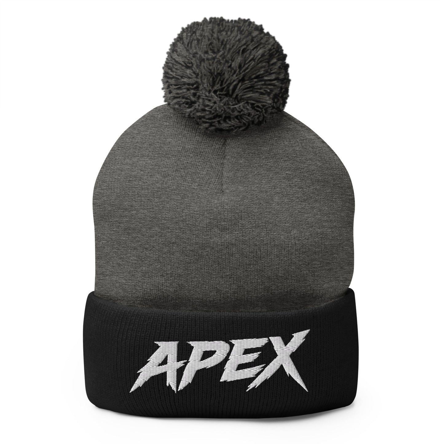 Pom - Pom Beanie | Appalachian Apex | Modern Script Logo