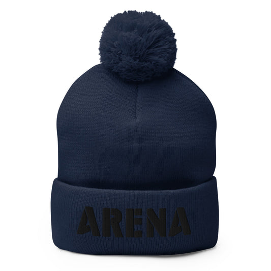 Pom - Pom Beanie | ARENA | ARENA Logo