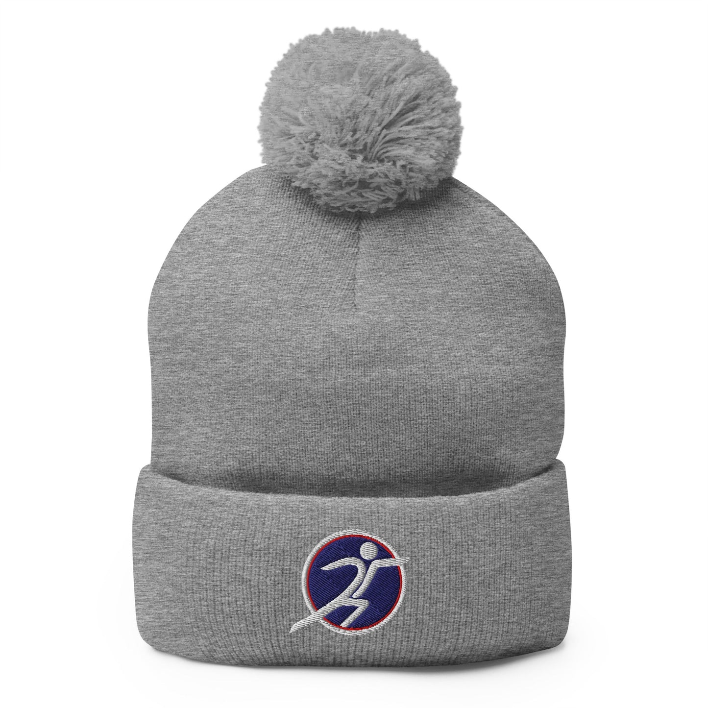 Pom - Pom Beanie | ARENA | Fencing Logo Logo
