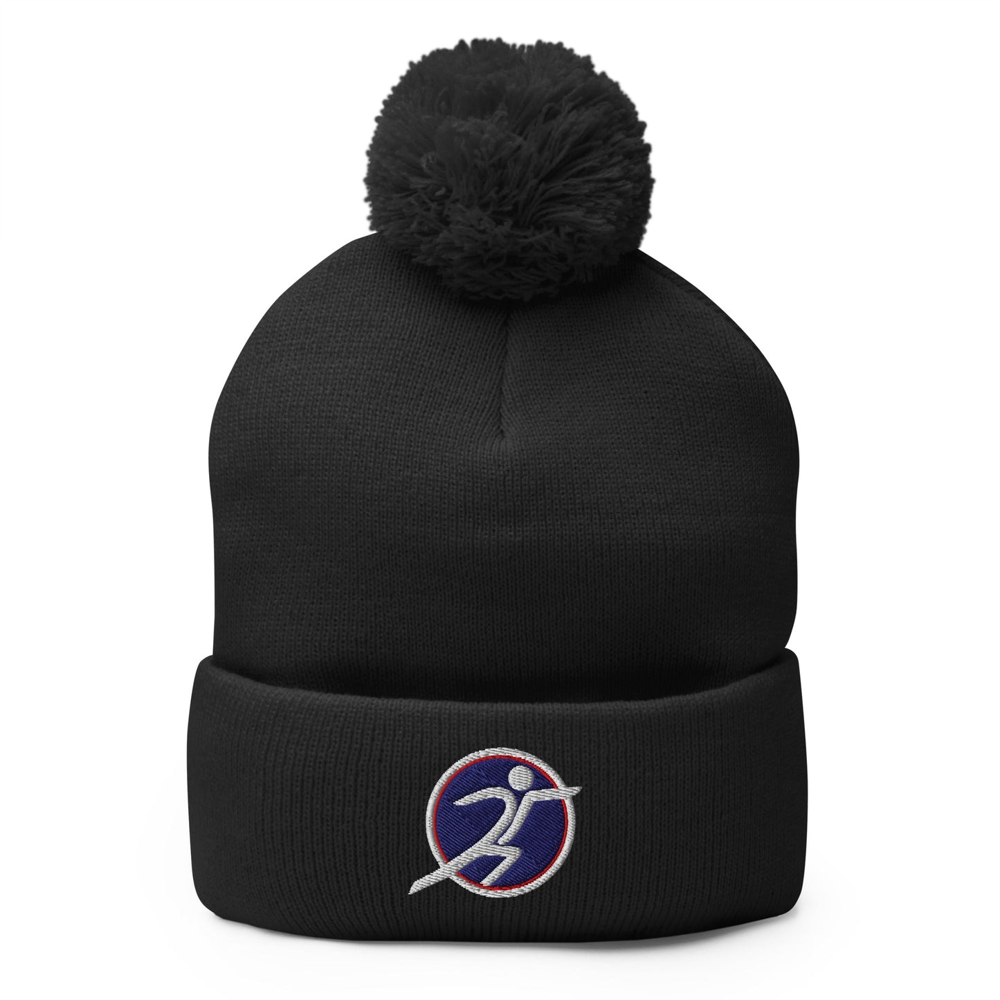Pom - Pom Beanie | ARENA | Fencing Logo Logo