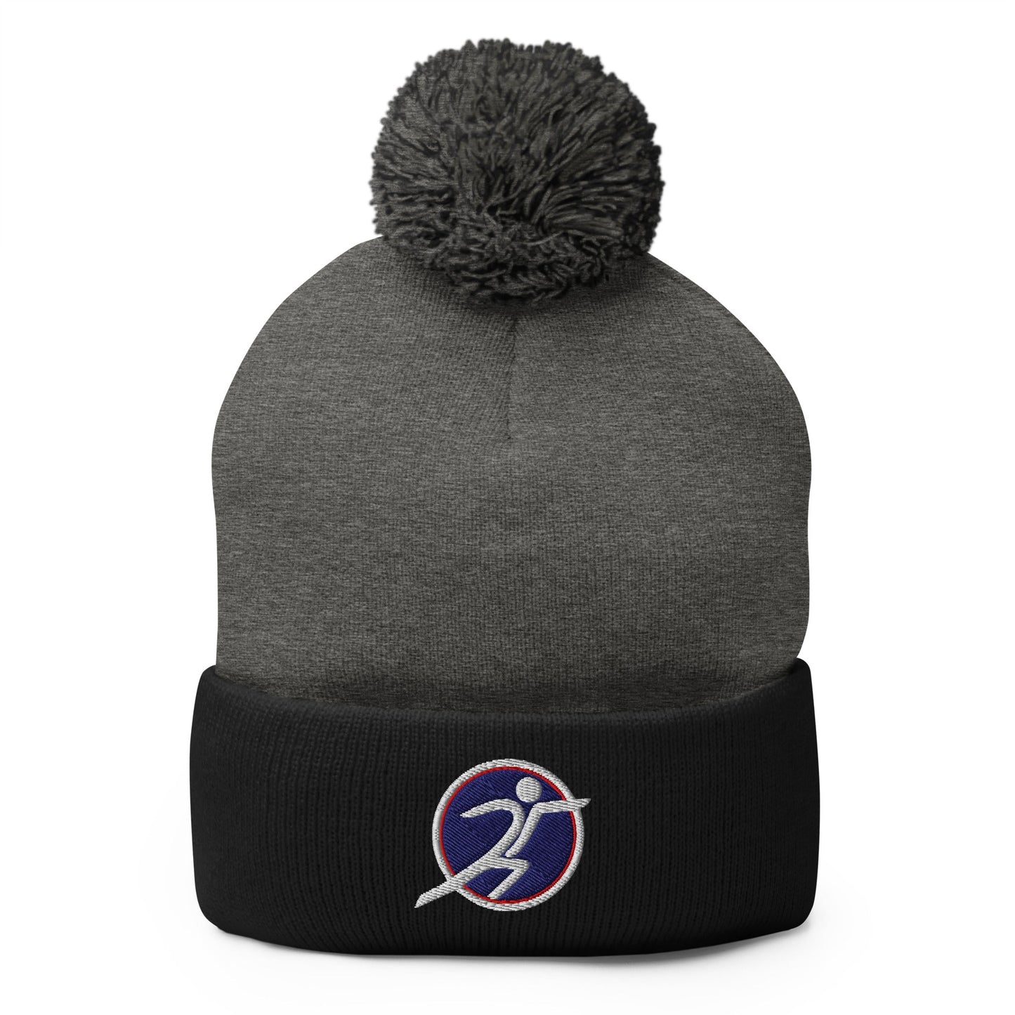 Pom - Pom Beanie | ARENA | Fencing Logo Logo