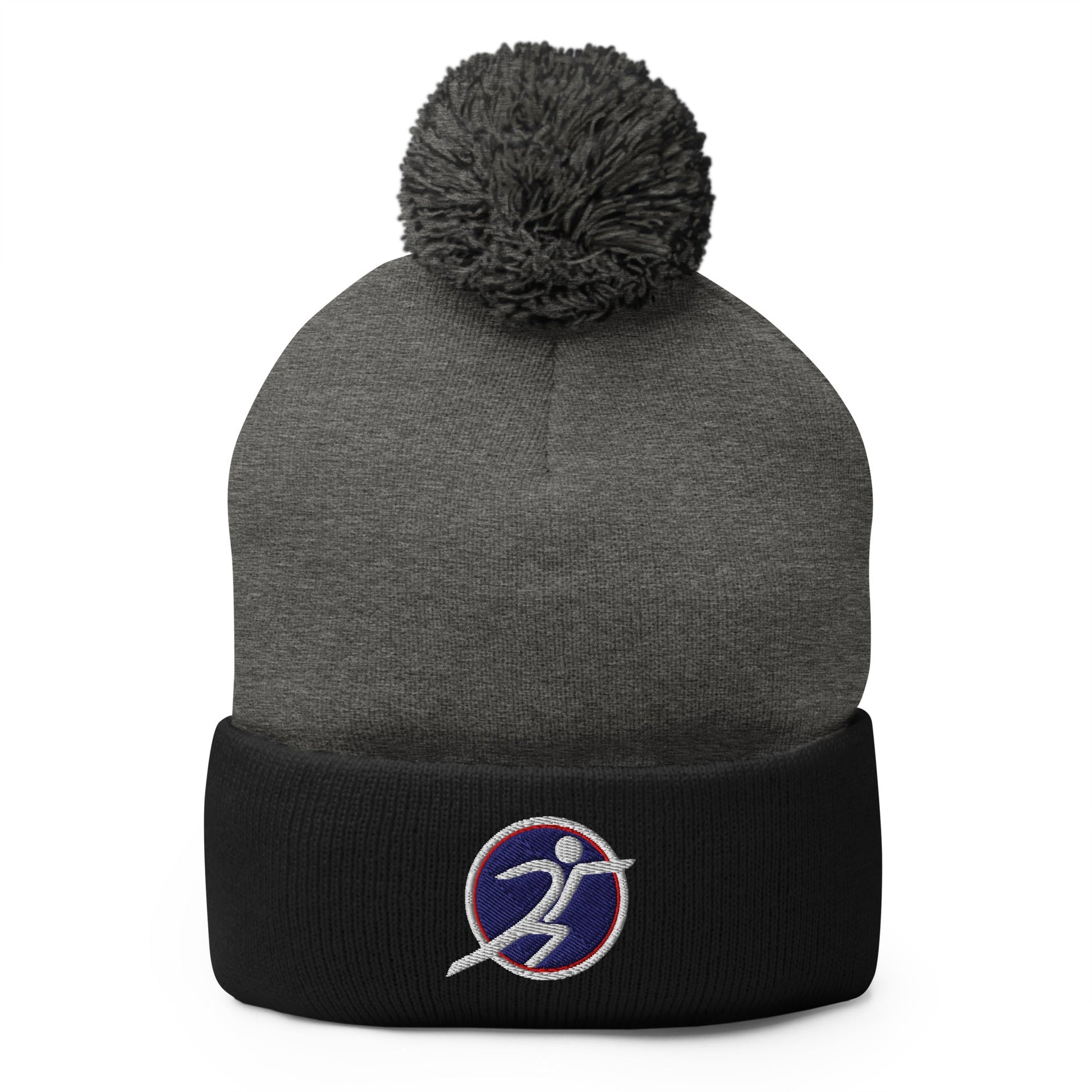 Pom - Pom Beanie | ARENA | Fencing Logo Logo
