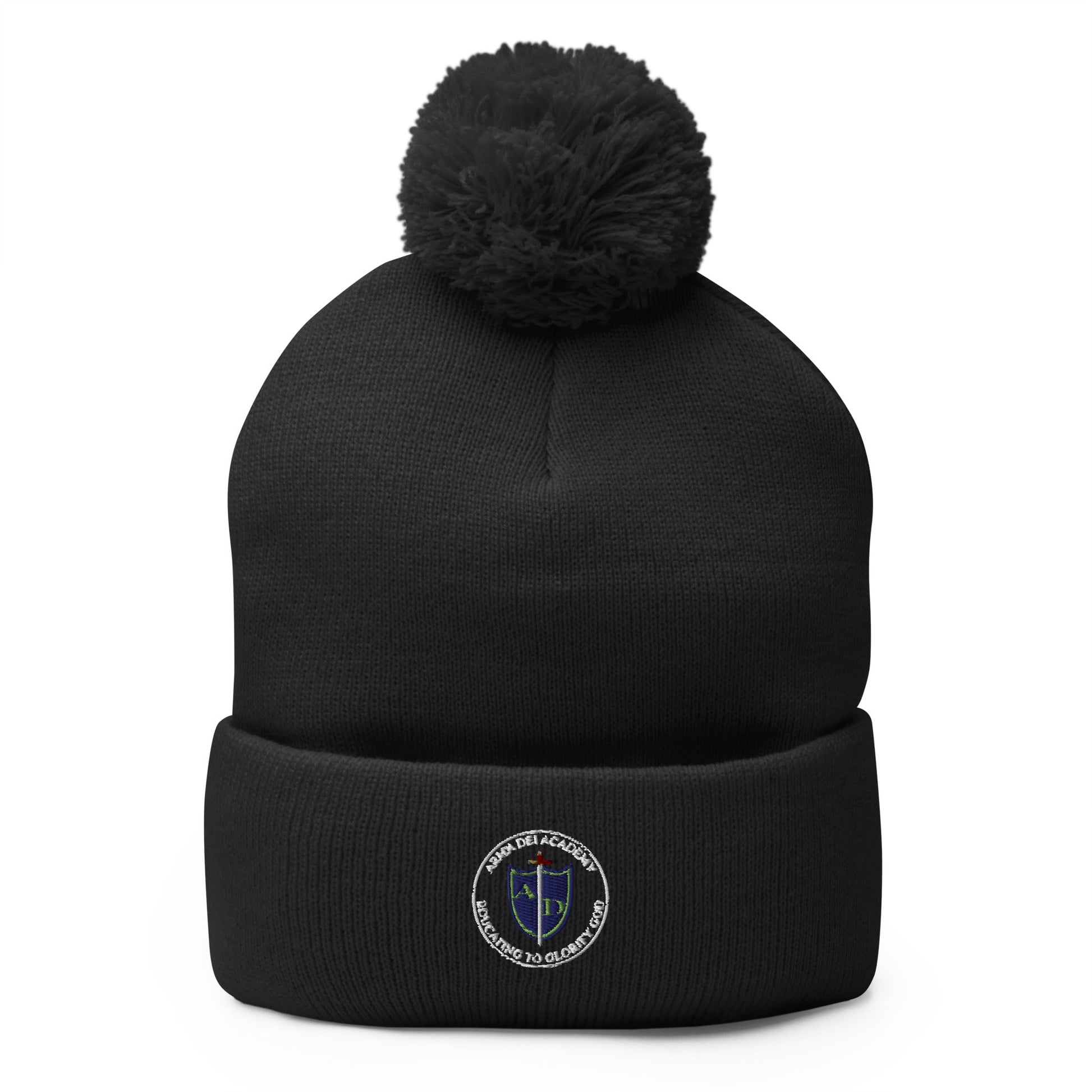 Pom - Pom Beanie | Arma Dei Academy | Emblem