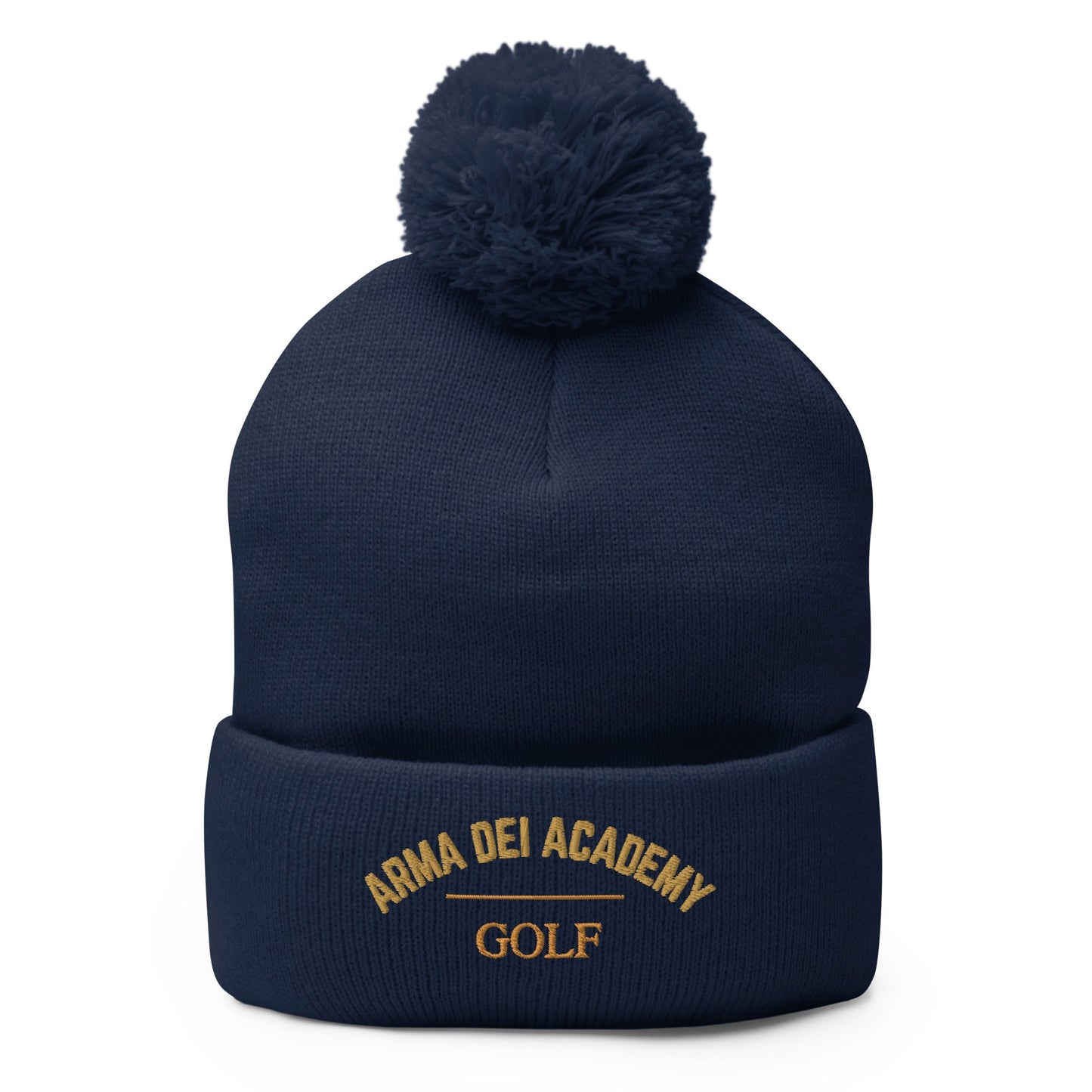 Pom - Pom Beanie | Arma Dei Academy Golf